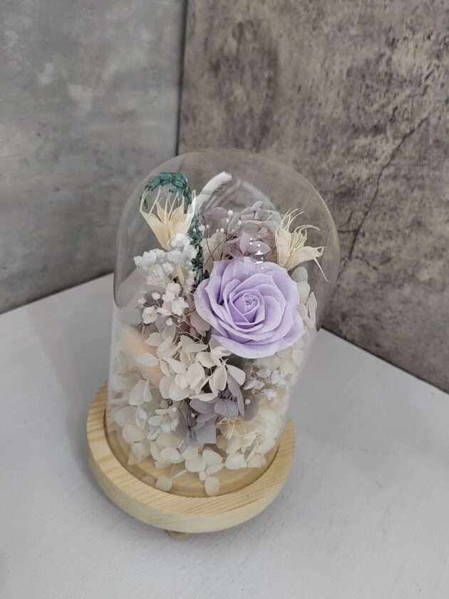 RS0023 Preserve Flower in Jar Rosie (Purple) - Image 2