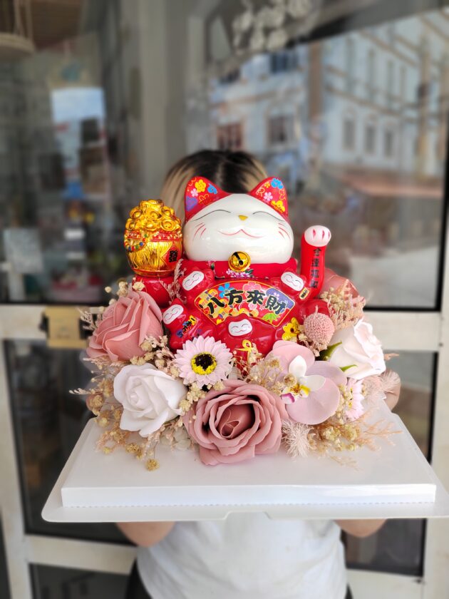 RS0018 Prosperity Fortune Cat for Best Wishes