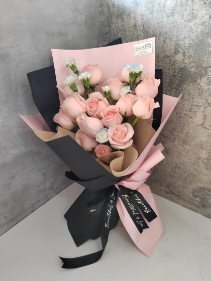 VAL0003 Sweetheart Black Pink