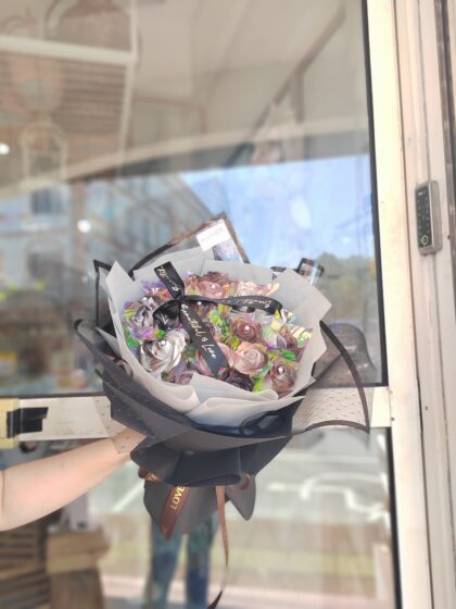 RS0011 Starry Night Soap Rose Bouquet (special colour)
