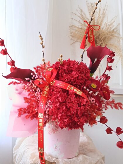 RS0003 Prosperity Flower Box (Preserve flower box)