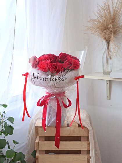 RS0016 Hello My Love Soap Rose Bouquet