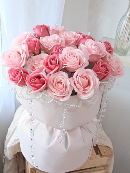 RS0006 Sweetest Overload Channel Soap Bouquet