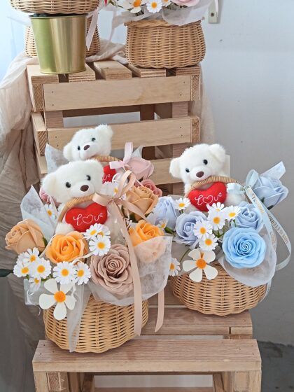 RS0011 Petite Gift Basket for Birthday Wish (Special Deal)