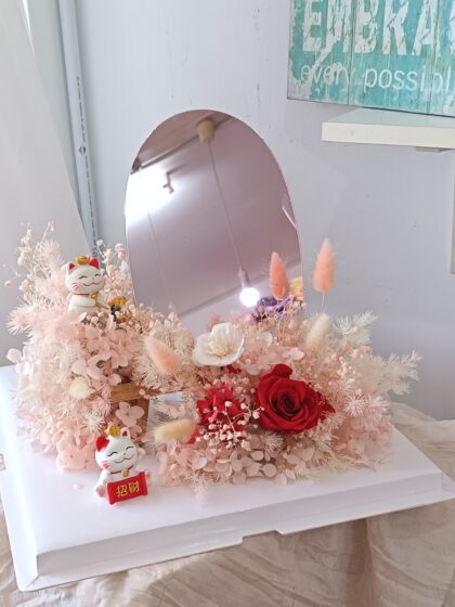 RS0022 Joyful Bloom Box for the Sweetest Grand Opening Wishes